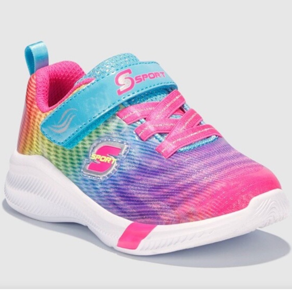 S Sport Skechers Toddlers Rainbow sneakers size 9